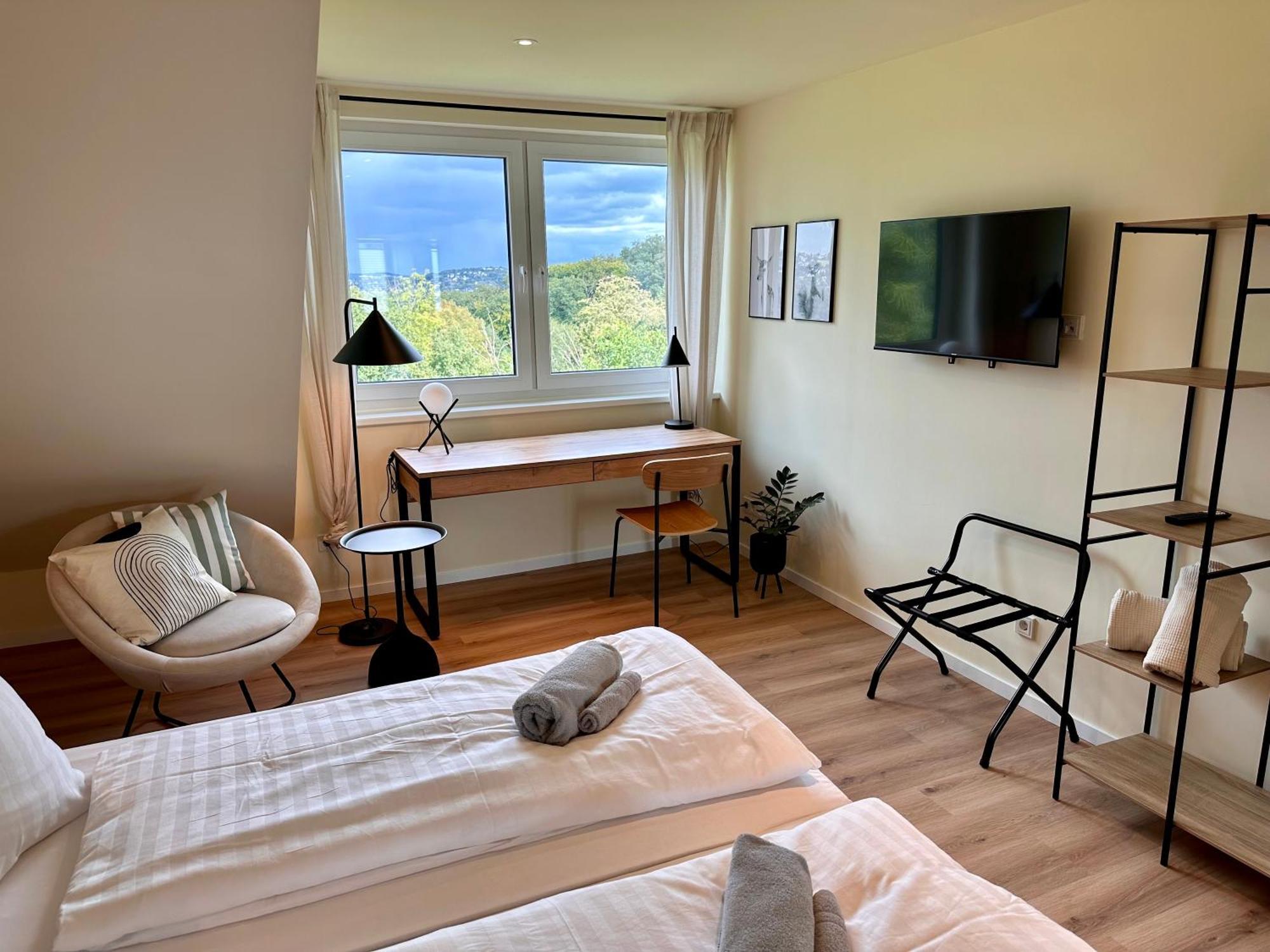 Seeblick-Apartment In Hattingen - Urlaubsfeeling Mitten Im Ruhrgebiet Luaran gambar